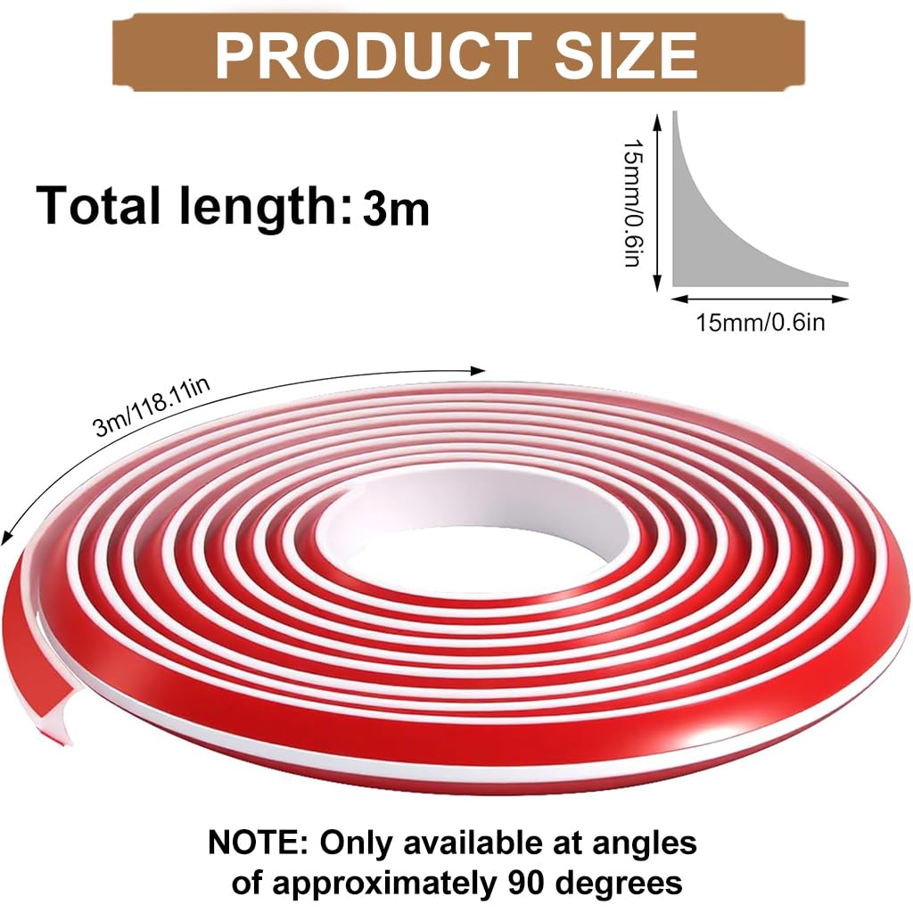 HASTHIP L-Shaped Inside Corner Trim 3M