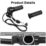 HASTHIP Electric Bike Handlebar Grips with Throttle & Lock