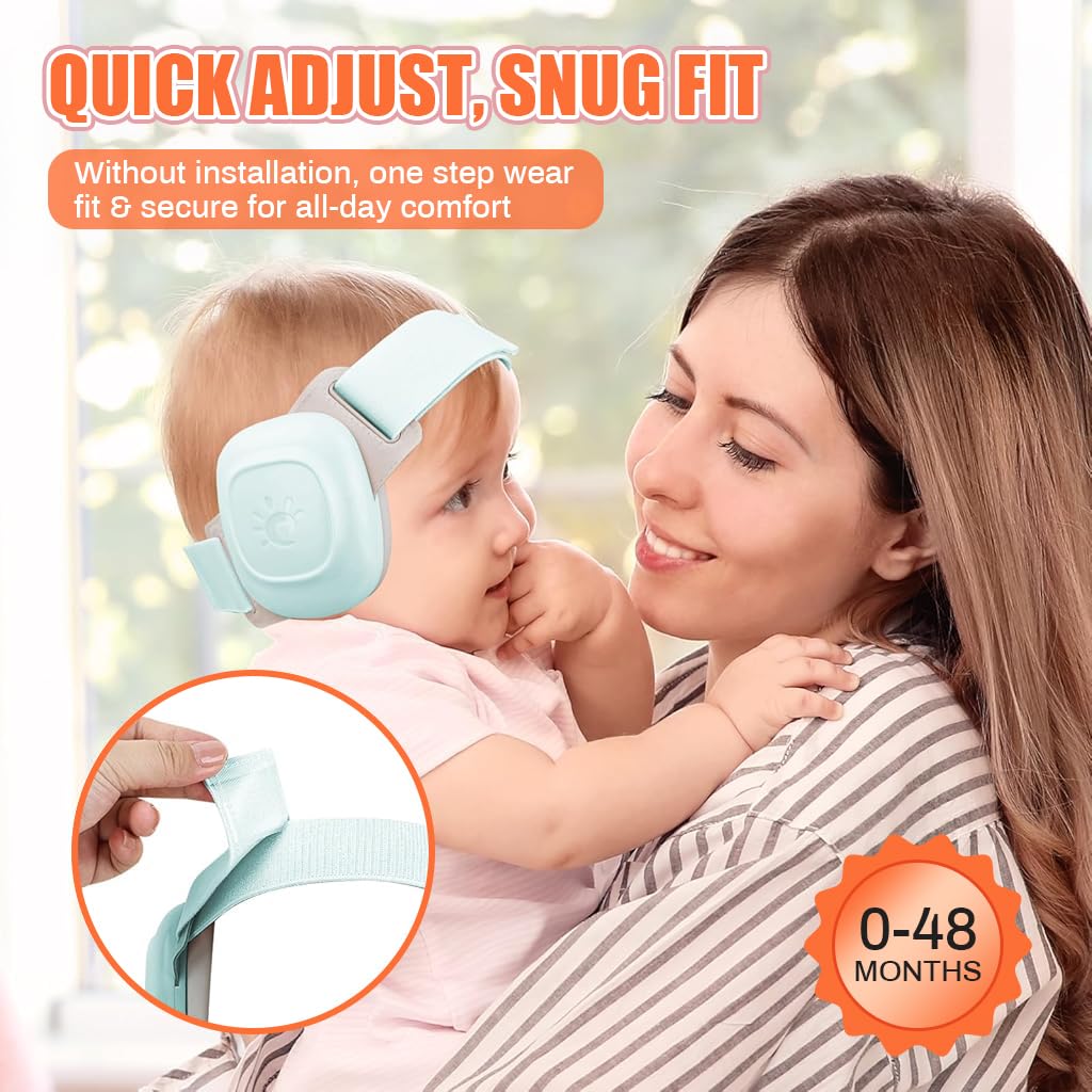 HASTHIP Baby Noise Reduction Earmuffs 0–48 Months