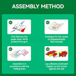 HASTHIP 10-Piece Cockroach Glue Trap Set