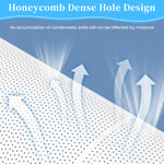 HASTHIP® 1Pcs Air Deflector for Ceiling AC Adjustable Clip-on Deflector for Ceiling Cassette Air Conditioner Universal Deflector Condensation Prevention Air Deflector Panel, 23.6x10.6 inches