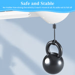 HASTHIP® 1Pcs Air Deflector for Ceiling AC Adjustable Clip-on Deflector for Ceiling Cassette Air Conditioner Universal Deflector Condensation Prevention Air Deflector Panel, 23.6x10.6 inches