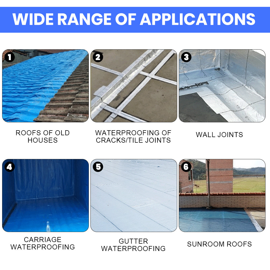 HASTHIP® Heavy Duty Industrial roof Waterproof Tape, Suitable for Metal Surfaces,