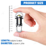 HASTHIP® ® Mini Flashlight for Keychain 3 Lighting Modes