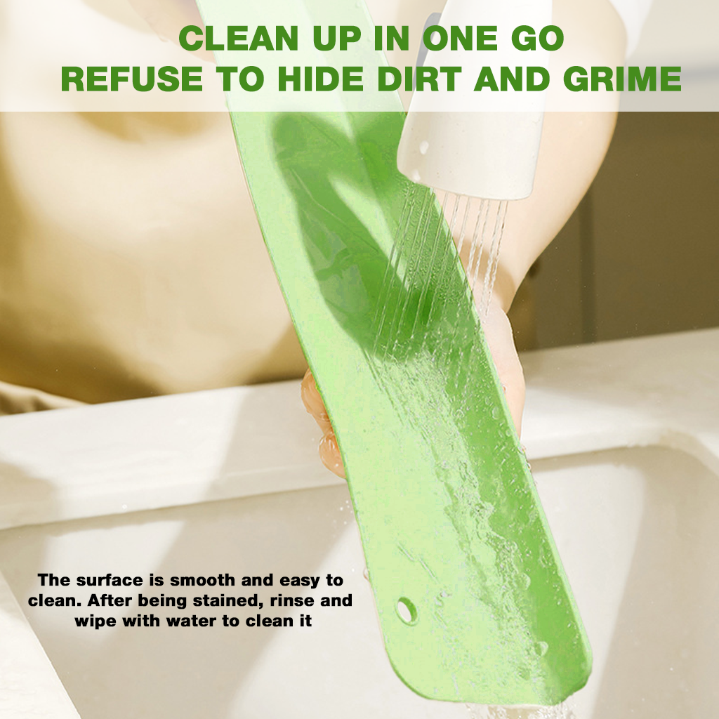 HASTHIP® Silicone Sink Splash Guard for KitchenGray (19.7 x 2.1 x 3.3)