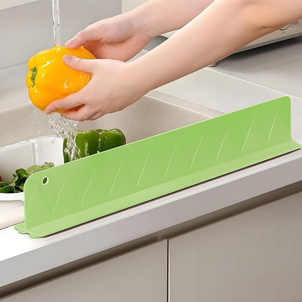 HASTHIP® Silicone Sink Splash Guard for KitchenGray (19.7 x 2.1 x 3.3)