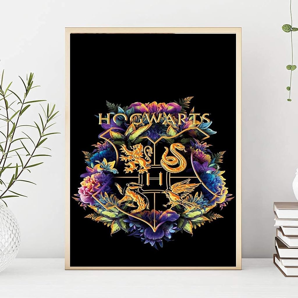 HASTHIP 5D Full Drill Harry Potter Diamond Painting Rhinestone Embroidery  Pictures for Adults and Kids for Home Wall Decor (Multicolour)