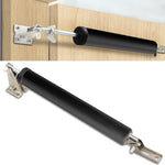 Door Closer Aluminum Alloy Safety Pneumatic Hydraulic Buffer Automatic Door Closer, Adjustable Speed Quiet Door Closer for Wooden Door, Metal Door, Security Door, Weight Up to 35 Kgs (Brown)