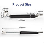 Door Closer Aluminum Alloy Safety Pneumatic Hydraulic Buffer Automatic Door Closer, Adjustable Speed Quiet Door Closer for Wooden Door, Metal Door, Security Door, Weight Up to 35 Kgs (Brown)