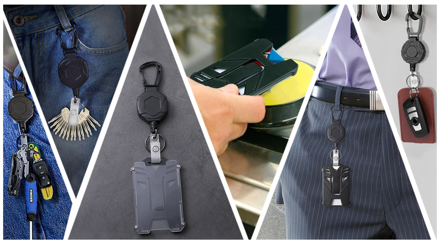 Retractable Keychain with ID Card Holder: A Perfect Blend of Convenien ...
