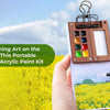 Create Stunning Art on the Move with This Portable Watercolor & Acrylic Paint Kit