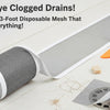 Goodbye Clogged Drains! Meet the 13-Foot Disposable Mesh That Stops Everything!