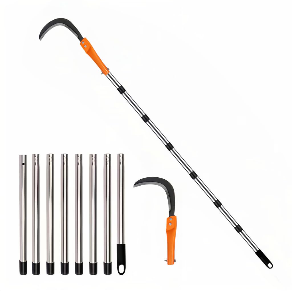 HASTHIP 285cm Telescopic Fruit Picker with Curved Blade