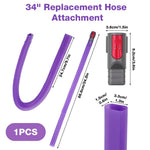 HASTHIP Replacement Kit 34" Flat Suction Hose for Dyson V7 V8 V10 V11 V15 GEN5