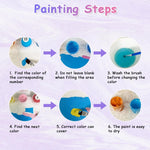 HASTHIP Aurora Forest Paint by Numbers Kit for Adults & Kids