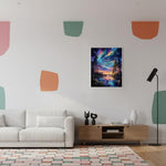 HASTHIP Aurora Forest Paint by Numbers Kit for Adults & Kids