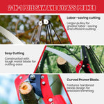 HASTHIP 3.3m Telescopic Tree Pruner & Saw