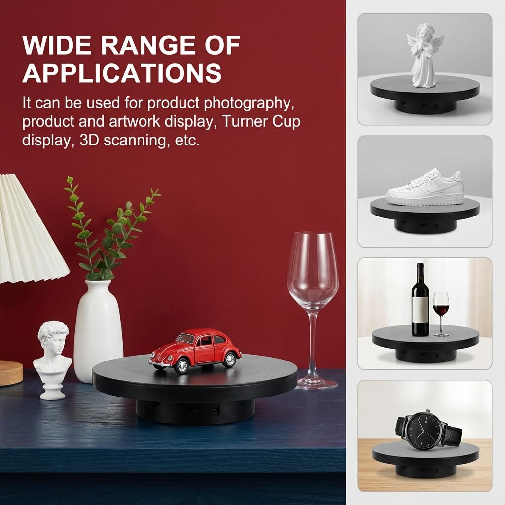 HASTHIP Rotating Display Stand for Product Photography