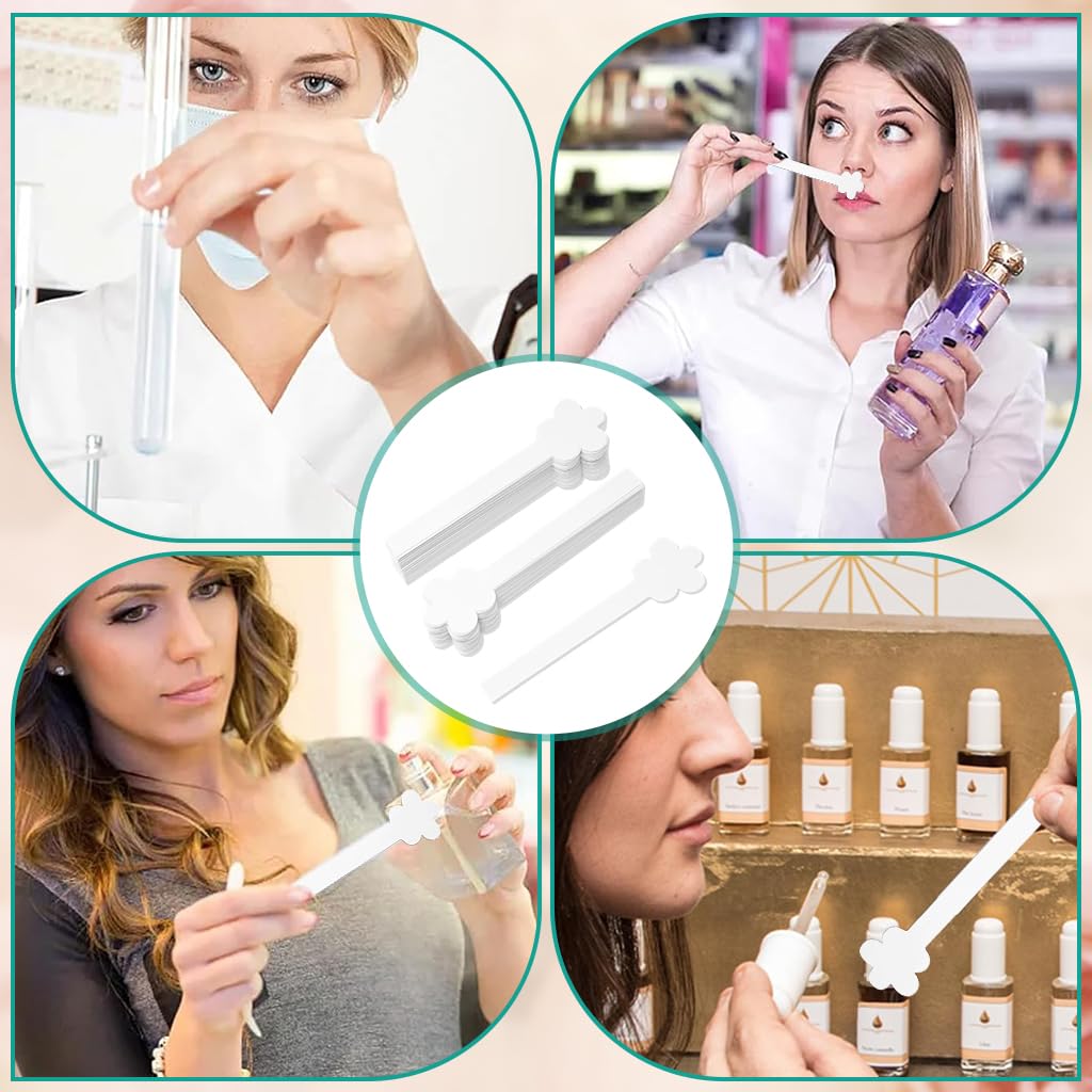 HASTHIP® 100-Pack 13cm Perfume Test Strips for Fragrance Sampling