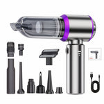 HASTHIP® Handheld Vacuum Cleaner, 3 in1 Computer Vacuum Cleaner, 15000pa Brushless Motor Vacuum Cleaner with 3 Speeds Cordless USBMulti Purpose Vacuum Cleaner for Home, Office, Car Interior