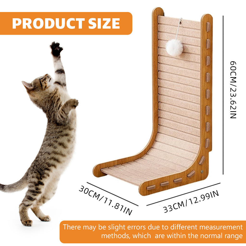 HASTHIP® Cat Scratch Post Scratching Mat Interactive Felt