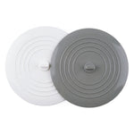 HASTHIP 2-Piece Silicone Tub Stopper Set, 6-Inch Cover for Bathtub, Sink and Laundry Drains