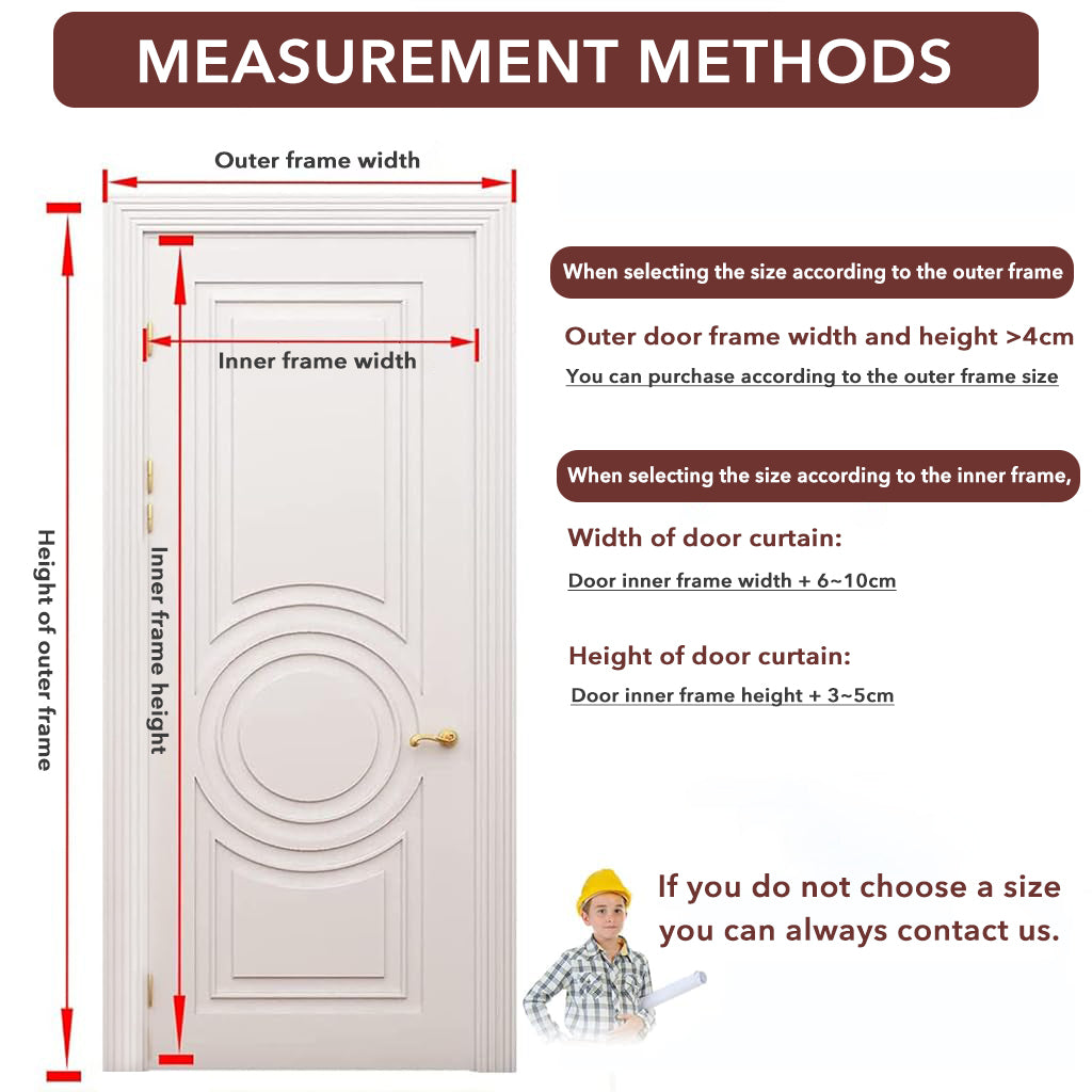 HASTHIP® Screen Door Mesh 39.37x 82.68 Inches Fashion Cartoon Mesh Screen Door Mosquito Proof Self Sealing Door Room Partition Screen Removable Hook and Loop Mesh Screen Door