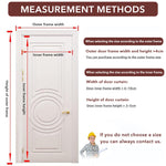 HASTHIP® Screen Door Mesh 39.37x 82.68 Inches Fashion Cartoon Mesh Screen Door Mosquito Proof Self Sealing Door Room Partition Screen Removable Hook and Loop Mesh Screen Door