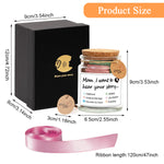 HASTHIP® Mom, I Want to Hear Your Story Pop Quiz Jar for Mothers, A Mothers Chance To Share Her Life, Parent-Child Conversation Cards Family Interaction Game, Christmas Thanksgiving Activities