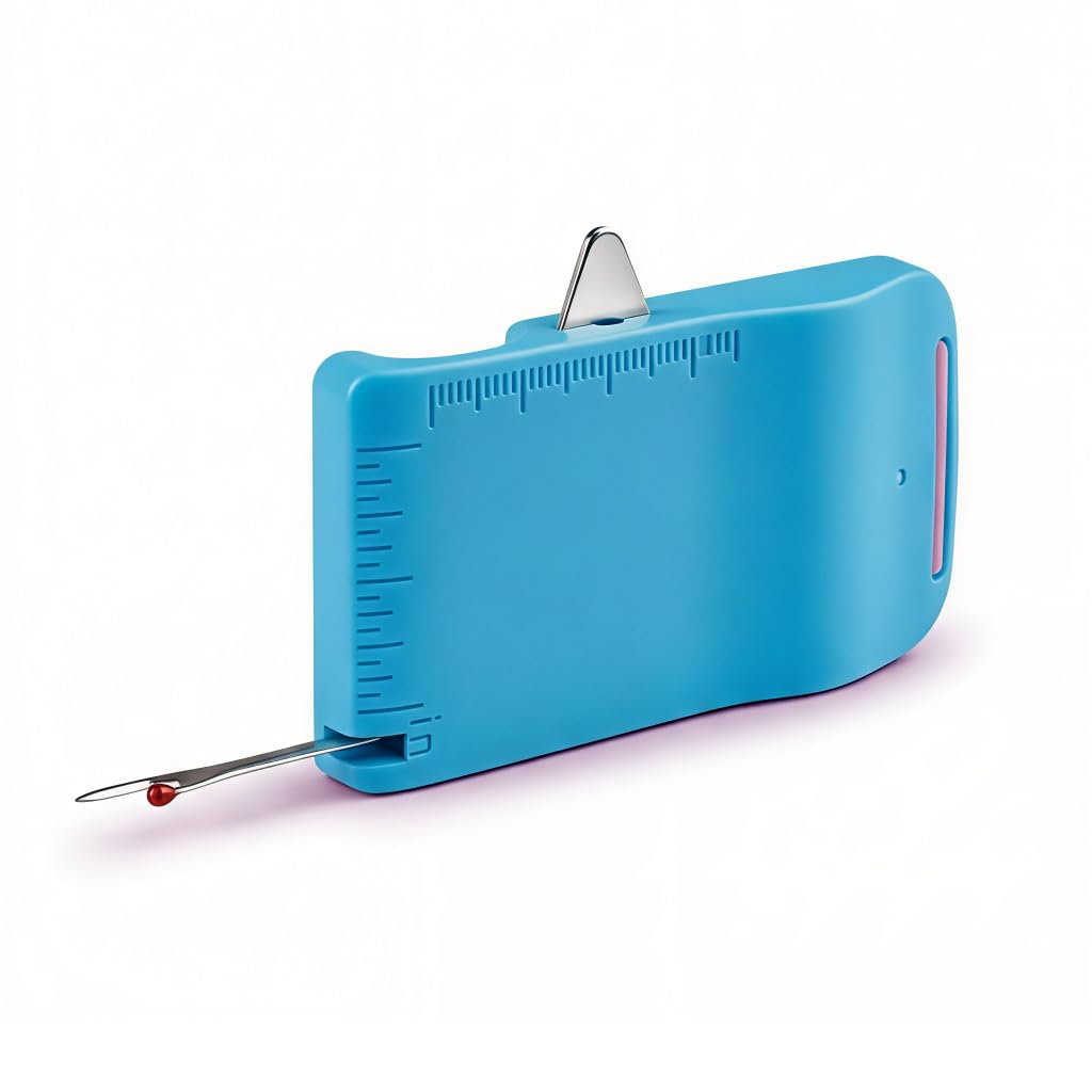 HASTHIP Magnetic Sewing Machine Seam Guide with Dual Scale and Retractable Seam Ripper