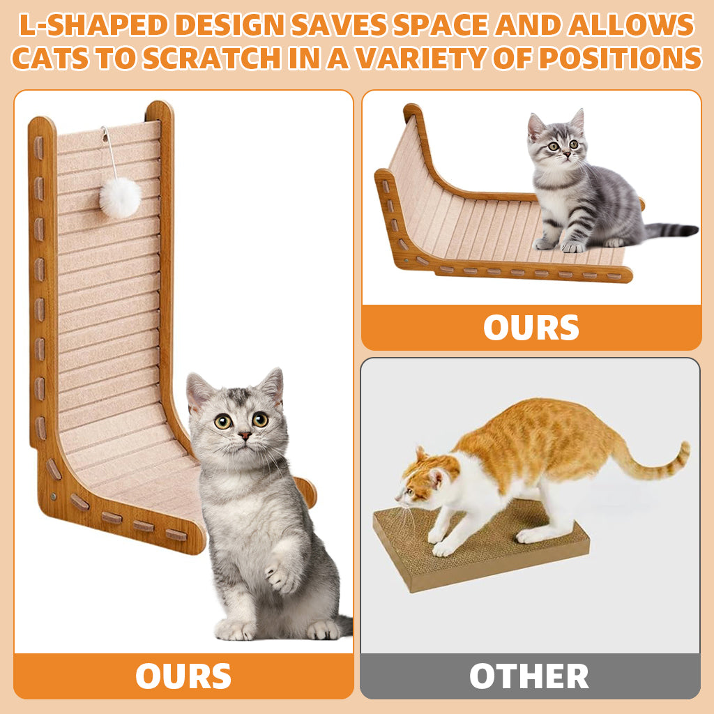 HASTHIP® Cat Scratch Post Scratching Mat Interactive Felt