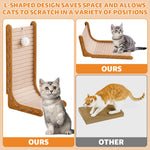 HASTHIP® Cat Scratch Post Scratching Mat Interactive Felt