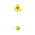 HASTHIP Cricket and Baseball Training Device with 3 Balls for Reflex and Coordination | Door Hanging Indoor & Outdoor Striking Practice Tool