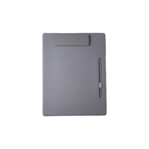 HASTHIP® Conference Clipboard File Folder, A4 Writing Pad Board with Low Profile Clip, Document Holder Portfolio for Office School Business, Durable Organizer for Paper Storage