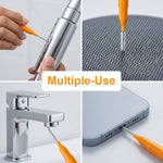 HASTHIP 20-Piece Shower Head Cleaning Set with 10 Capped Brushes and 10 Cleaning Picks