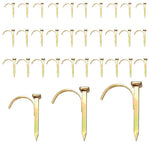 HASTHIP PPR Water Pipe Hooks, 30-Piece Metal No-Drill Set for 1/2, 3/4 and 1 Inch Pipes