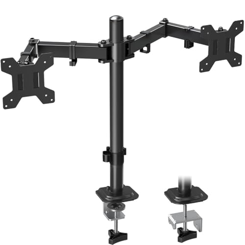 HASTHIP® Dual Monitor Desk Mount,