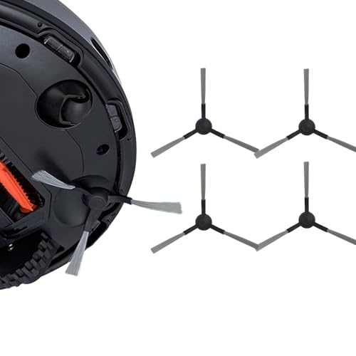 HASTHIP® 4Pcs Side Brushes Compatible with Mi Robot Vacuum-Mop P, Replenishment Kit for Mi Robot Vacuum Cleaner, Replacement Accessories Replacement Parts for Mi Mop P - Cleaning Tools