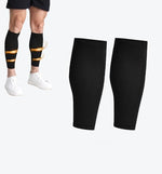 HASTHIP® Calf Compression Sleeve, Sports Leg Compression Socks for Shin Splint, Varicose Vein and Calf Pain Relief(Black）