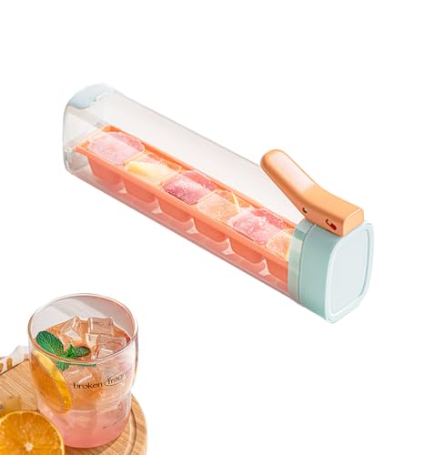 HASTHIP® Ice Cube Tray with Lid Press,
