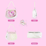 HASTHIP® Girls Sling Bag Fashion Pink Unicorn Hand Bag