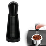 HASTHIP® Ground Coffee Stirrer with Stand Rack 304 Stainless Steel 8-Needle Coffee Stirrer Pin Tamper Professional Espresso Ground Coffee Distributor Essential Coffee Accessories for Home & Baristas