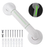 HASTHIP® Glow-in-the-Dark Grab Bar, Anti-Slip Bathroom Safety Handle for Elderly, Disabled, Pregnant, Wall Mounted Stainless Steel Support Rail for Shower, Bathtub, Toilet, Secure Bathroom Accessories
