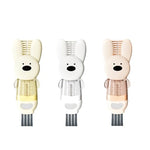 HASTHIP® 4 in 1 Cup Lid Cleaning Brush Set, Multifunctional Bottle Cleaning Brush, Silicone Cup Lid Gap Cleaner(3PCS)