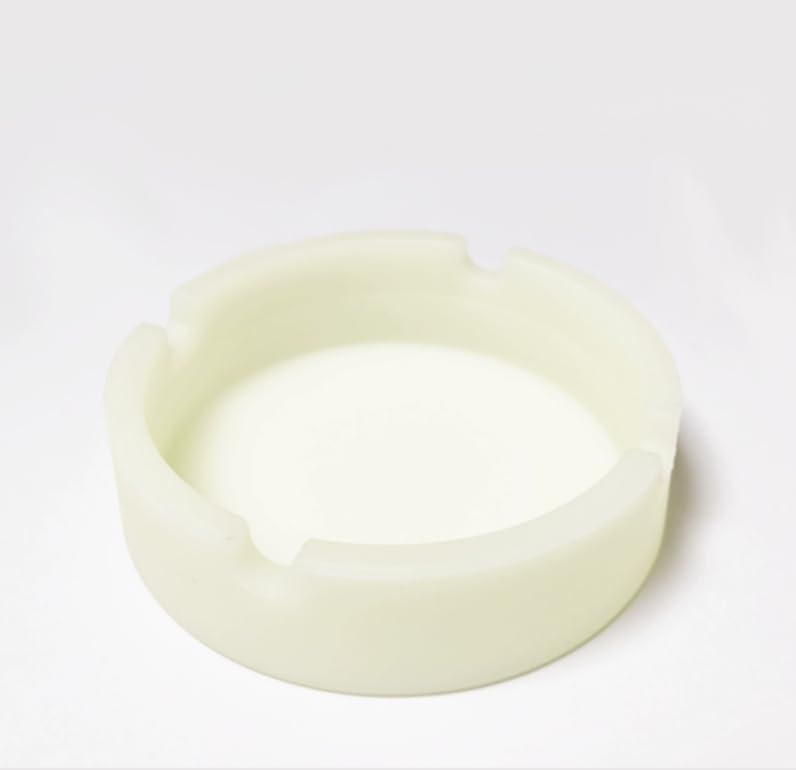 HASTHIP® 1 Pack Cool Ashtray Luminous Silicone Ashtray Ashtrays for Outside Premium