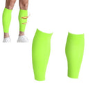 HASTHIP® Calf Compression Sleeve, Sports Leg Compression Socks for Shin Splint, Varicose Vein and Calf Pain Relief(Green）