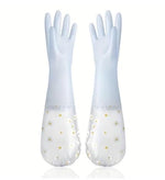 HASTHIP® 1 Pairs Reusable Rubber Gloves Non-Slip