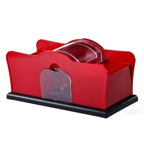 HASTHIP® Manual Card Shuffler 2 Deck with Hand Crank