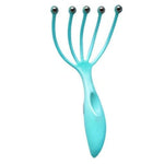 HASTHIP® Masajeador de Cabeza Manual 5 Dedos con Bolas de Acero, Masajeadora Portátil Anti Estrés para Cuero Cabelludo, Promueve la Circulación y Mejora el Sueño