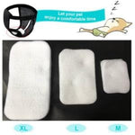 HASTHIP® Pañales Reutilizables para Perros Hembras Transpirables con 6 Almohadillas de Algodón Absorbentes, Ajuste Cómodo, Lavables y Suaves para Cachorros y Perros Adultos (L, Cintura 40